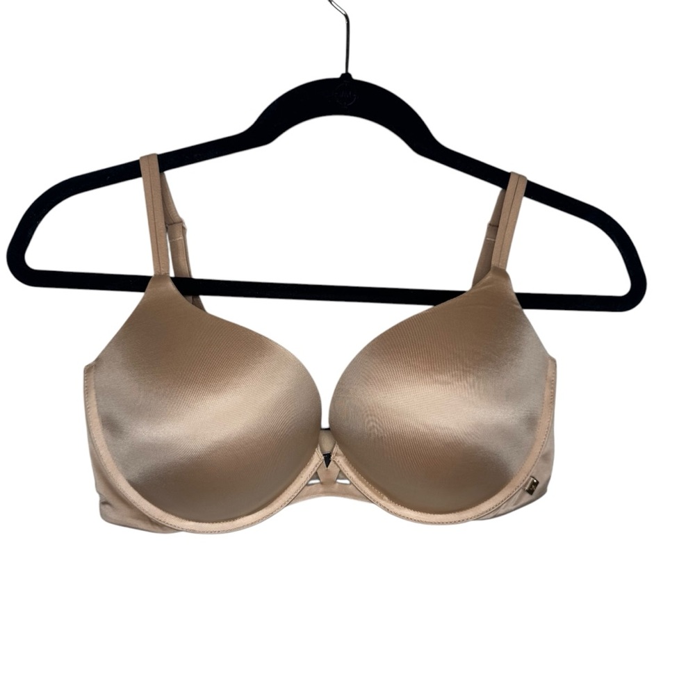 Victoria's Secret Very Sexy Push-up Bra 34DD Beige Neutral Tan